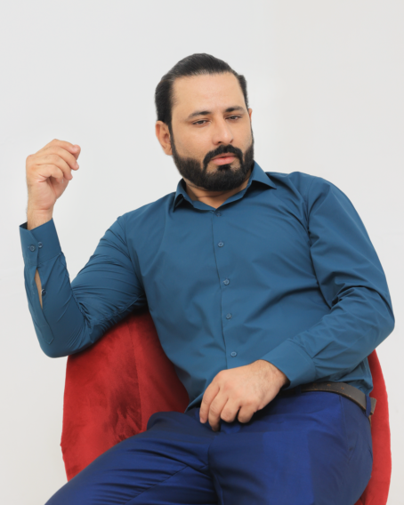 Peacock Green Self Linen Check Shirt - Image 2