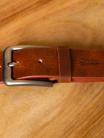 Mustard Leather Belt