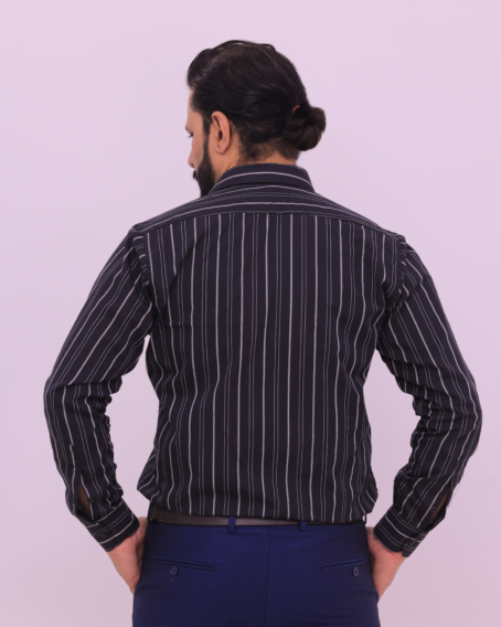 Black Base Broad Multi Stripes - Image 4