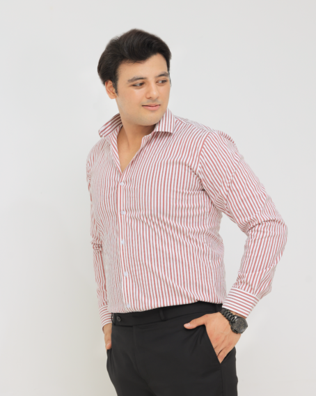 White & Brown Stripes - Image 2
