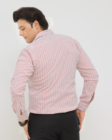 White & Brown Stripes - Image 3