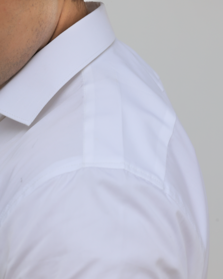 Executive White French Collar Formal Shirt - Image 4